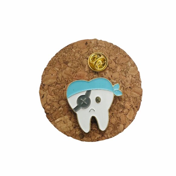 Oral Health Enamel Pins Lapel Badges Tooth Brooches Jewelry Tooth Fairy Dentist - Picture 2 of 6